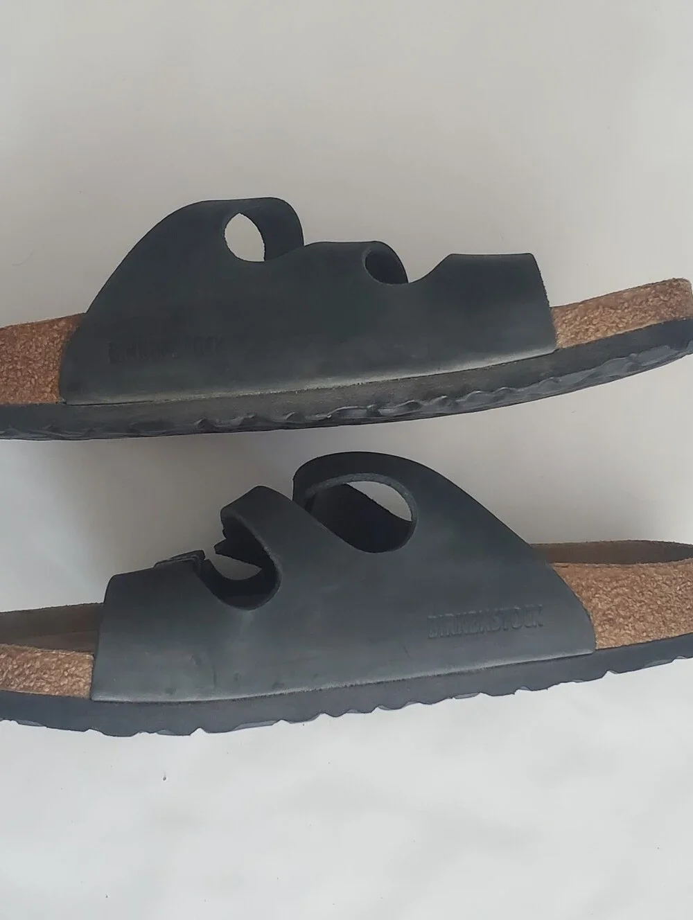 Birkenstock Florida Birko-Flor Soft Footbed Women's Sandals Black Size 40 W9 M7 - Picture 3 of 12